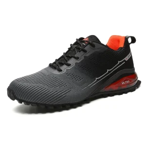Fujeak Breathable Mesh Running Shoes Men Fashion Non-slip Sneakers Outdoor High Quality Walking Footwears Mens Lightweight Shoes