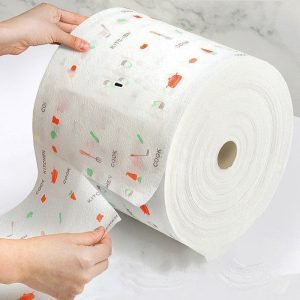 Lazy person dishcloth, dry and wet dual-use, dedicated disposable dishwashing cloth for kitchen cleaning, absorbent and non grea