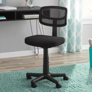 Mainstays Mesh Task Chair with Plush Padded Seat furniture office computer chair, Multiple Colors