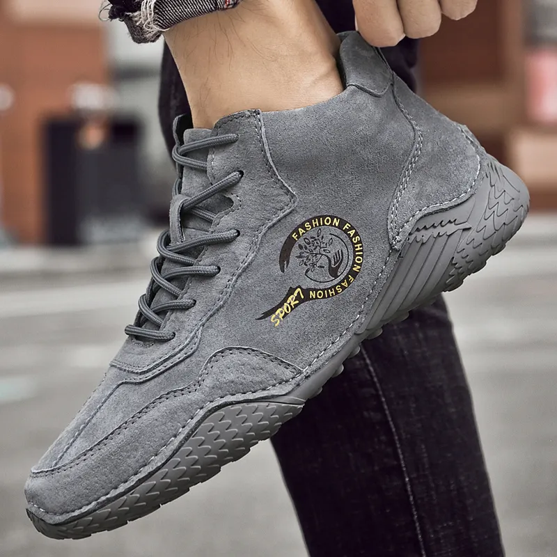 Men Sneakers Casual Ankle Boots Winter Warm High-quality Outdoors Driving Sports Shoes Original Men's Sneakers 2023 Men Loafers