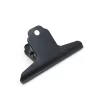 Metal Binder Clip Large Black Paper Clips Metal Hinge Clip Clamps for Crafts Photos Office Binding Tool Student School Supplies