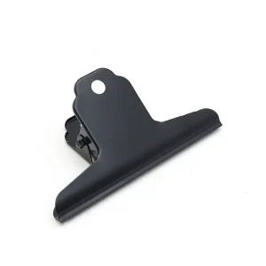 Metal Binder Clip Large Black Paper Clips Metal Hinge Clip Clamps for Crafts Photos Office Binding Tool Student School Supplies