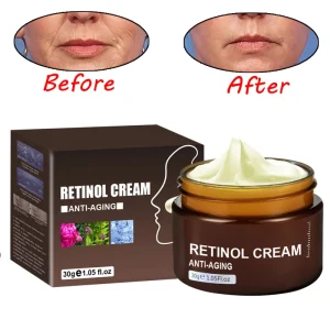 Retinol Moisturizing Cream Fade Wrinkle Firming Lifting Anti-Aging Whitening Cream Brightening Facial Skin Care Cream Cosmetics